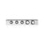 Gessi 65254 Hi Fi Trim Parts Only External Parts For Thermostatic Shelf Mixer For Three Simultaneous Functions, With Push-Button On/Off Controls.