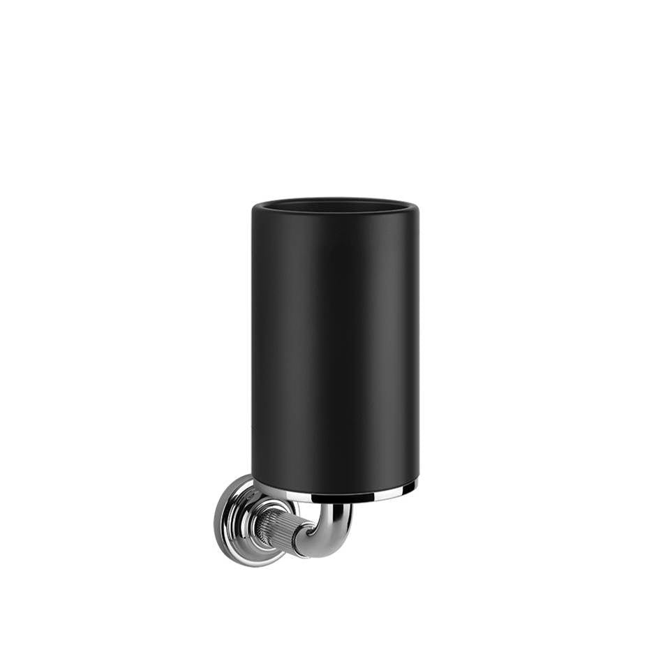 Gessi 65408 Venti20 Wall-Mounted Holder, Black