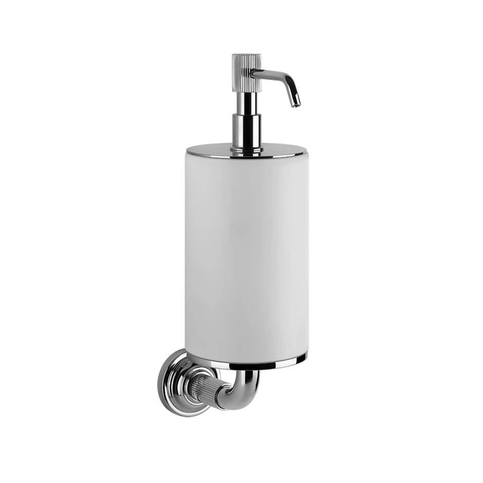 Gessi 65413 Venti20 Wall-Mounted Liquid Soap Dispenser , White