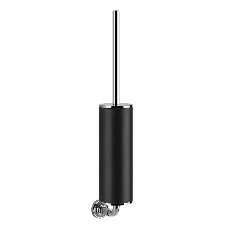Gessi 65420 Venti20 Wall-Mounted Brush Holder, Black