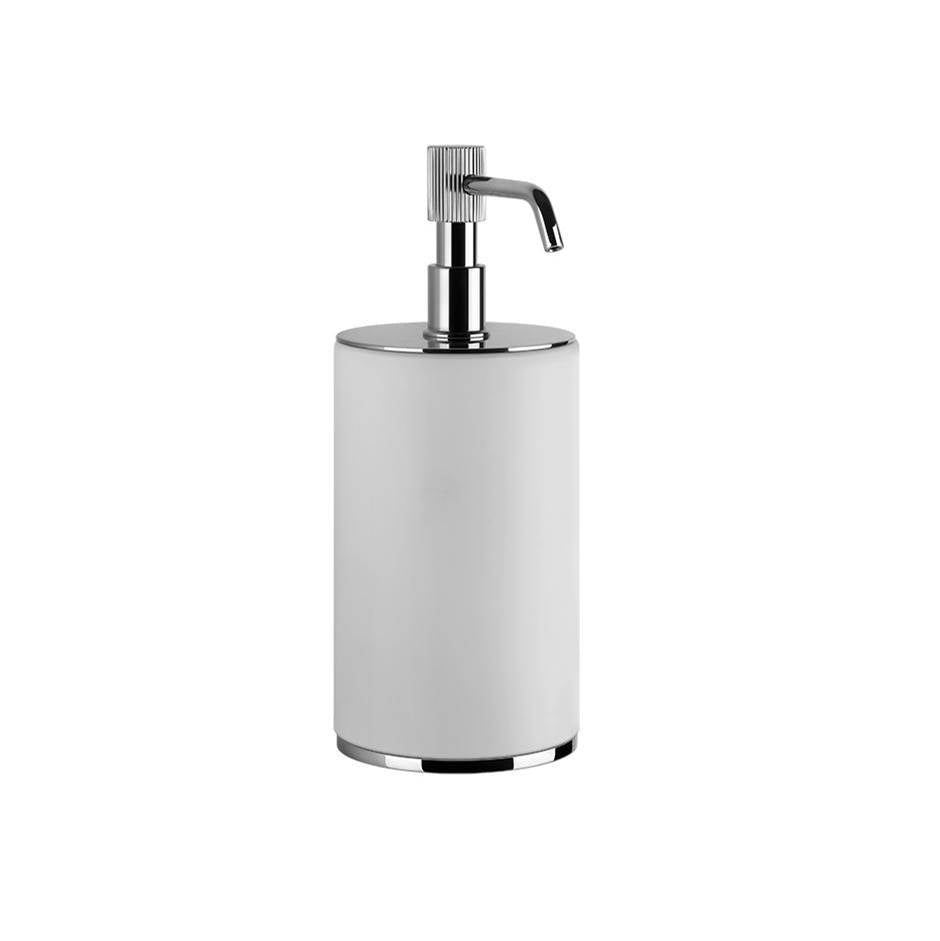 Gessi 65437 Venti20 Standing Soap Dispenser Holder, White