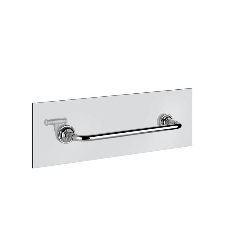 Gessi 65511 Venti20 Towel Rail For Glass Fixing - 12" Lenght