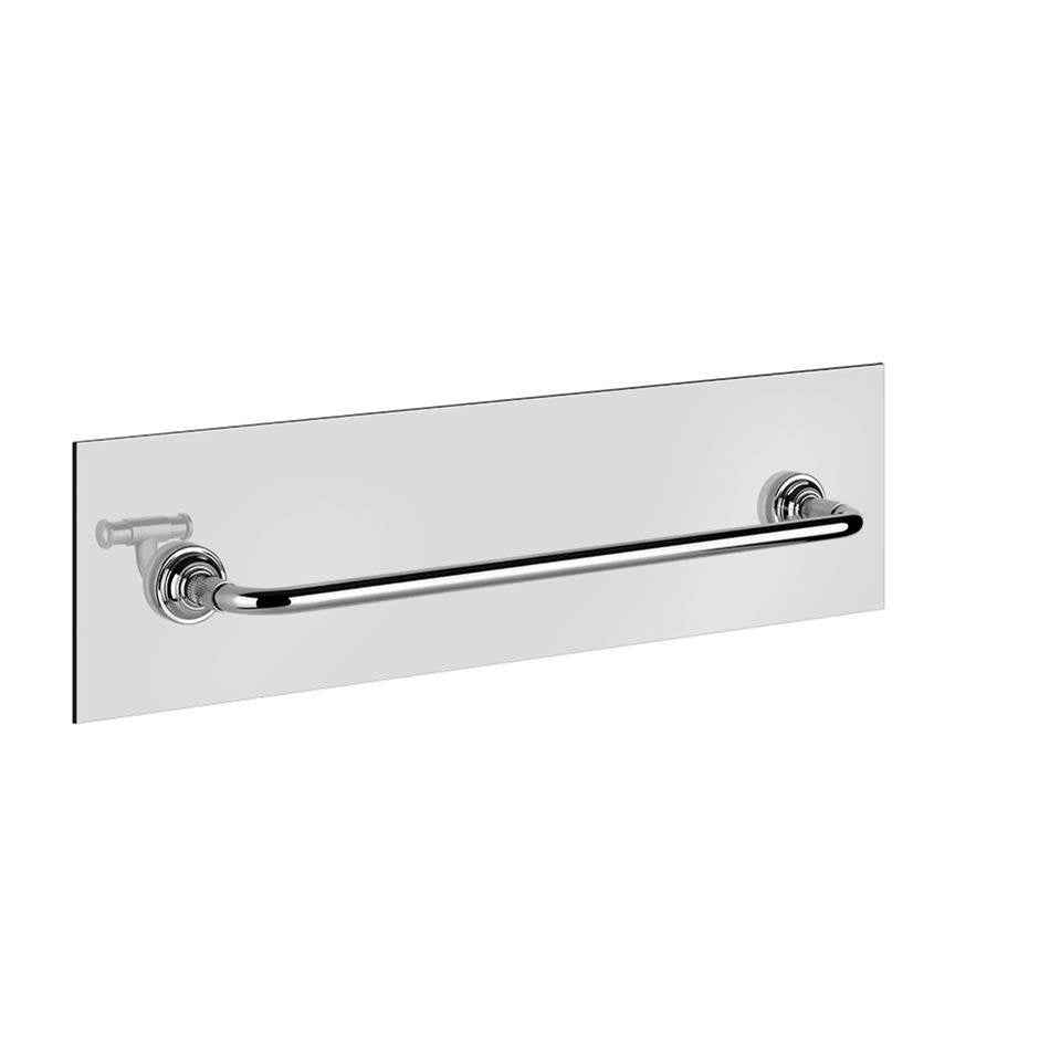 Gessi 65513 Venti20 Towel Rail For Glass Fixing - 18" Lenght