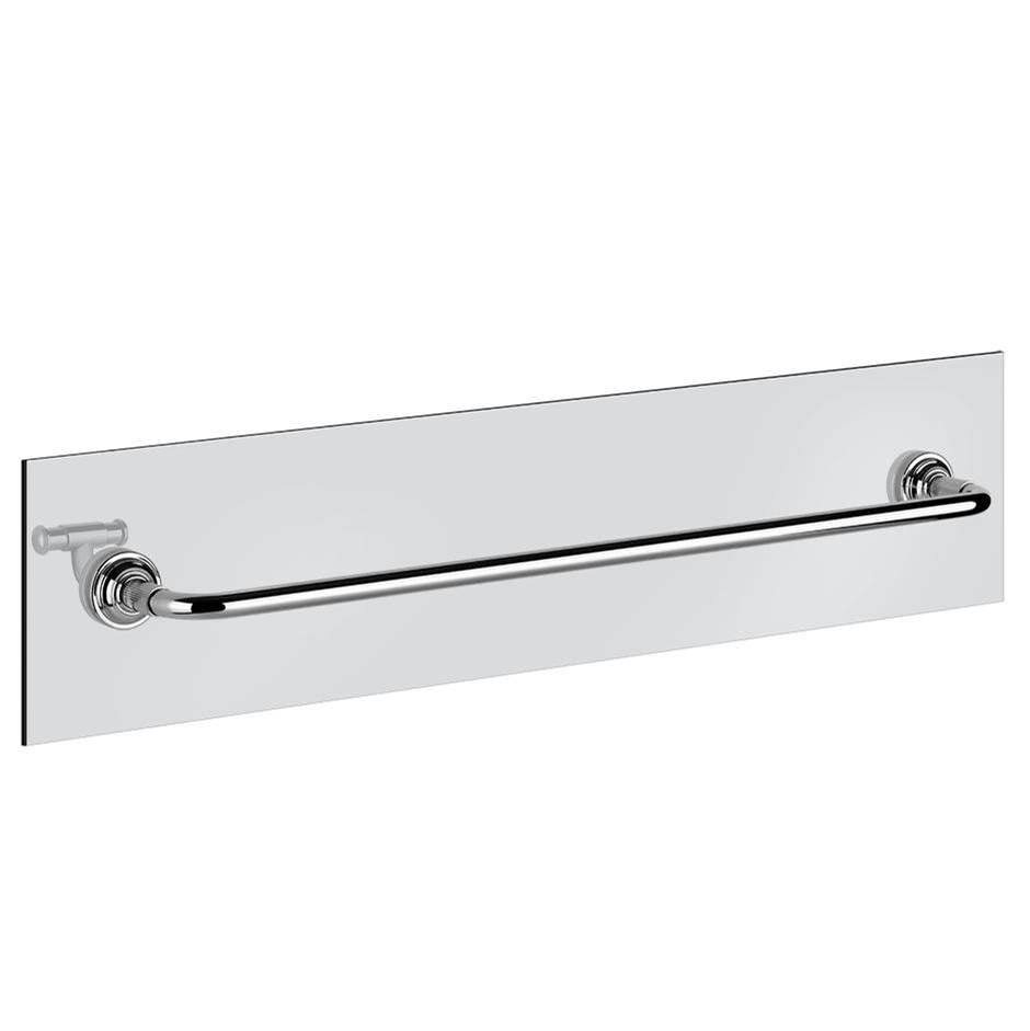 Gessi 65515 Venti20 Towel Rail For Glass Fixing - 24" Lenght