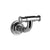 Gessi 65521 Venti20 Wall-Mounted Robe Hook.