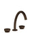 Gessi 66014 Origini Widespread Washbasin Mixer Without Pop-Up Assembly