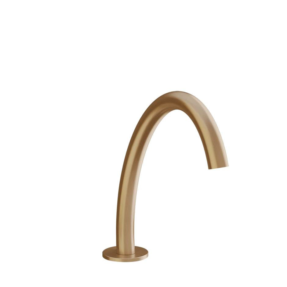Gessi 66021 Origini Deck-Mounted Medium Washbasin Spout Only Without Pop-Up Assembly