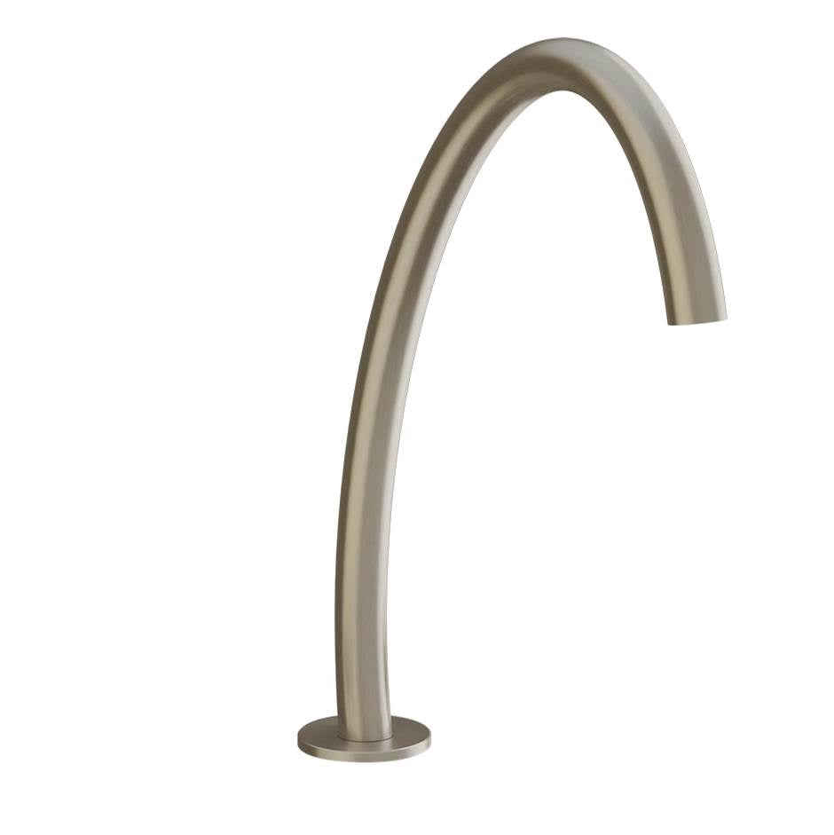 Gessi 66025 Origini Deck-Mounted Tall Washbasin Spout Only Without Pop-Up Assembly