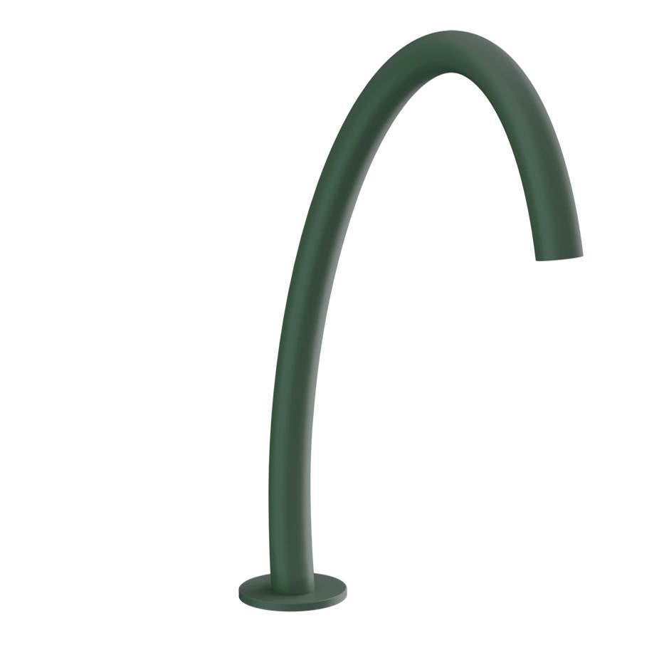 Gessi 66025 Origini Deck-Mounted Tall Washbasin Spout Only Without Pop-Up Assembly
