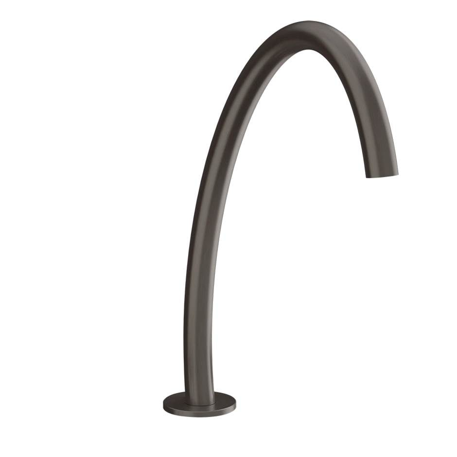Gessi 66025 Origini Deck-Mounted Tall Washbasin Spout Only Without Pop-Up Assembly