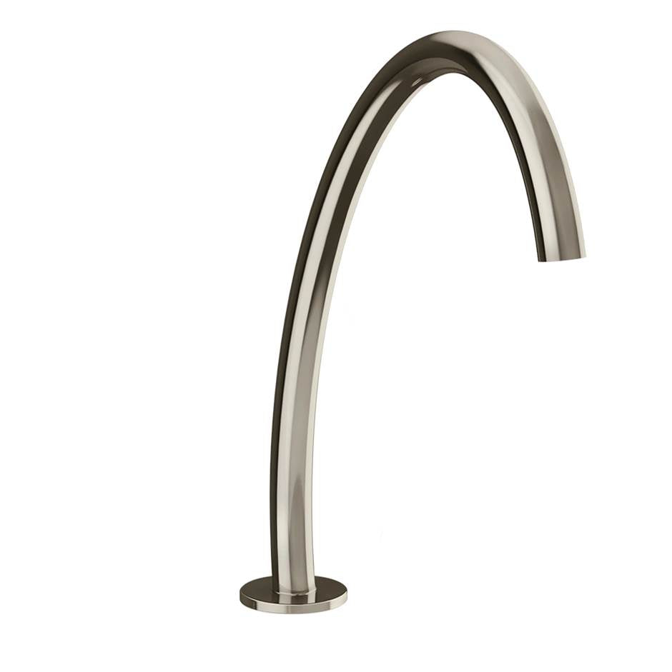 Gessi 66025 Origini Deck-Mounted Tall Washbasin Spout Only Without Pop-Up Assembly