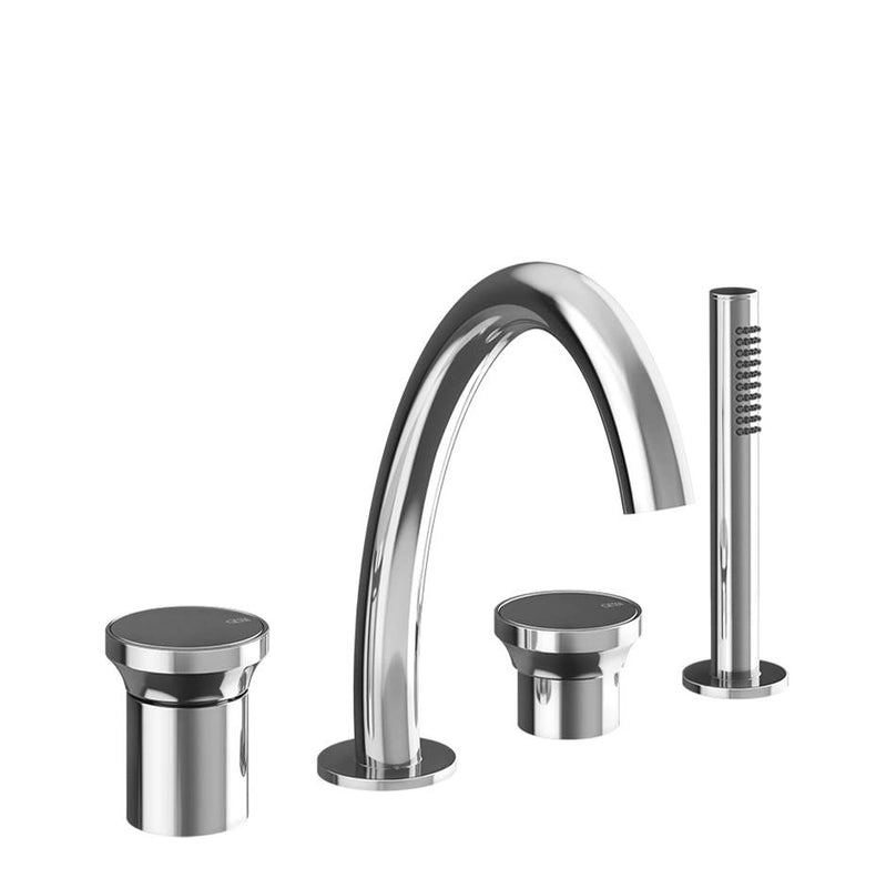 Gessi 66037 Origini Four-Hole Roman Tub Set. - Parent
