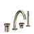 Gessi 66037 Origini Four-Hole Roman Tub Set.