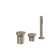 Gessi 66043 Origini Three-Hole Roman Tub Set