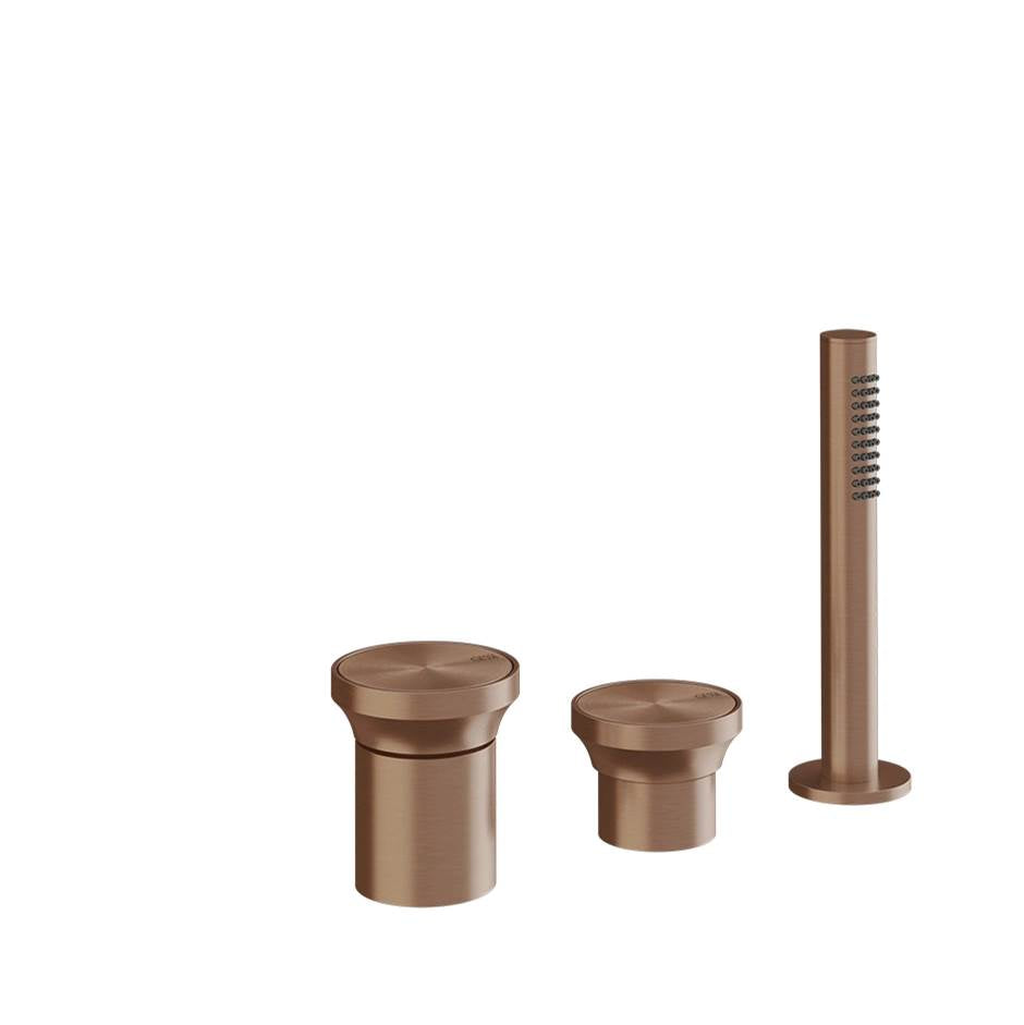 Gessi 66043 Origini Three-Hole Roman Tub Set