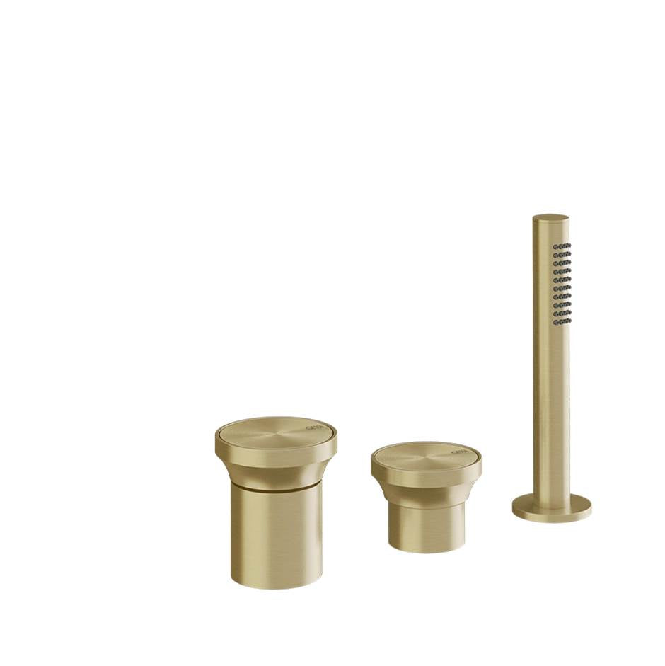 Gessi 66043 Origini Three-Hole Roman Tub Set