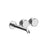 Gessi 66090 Origini Trim Parts Only Wall-Mounted Washbasin Mixer Trim, Without Waste - Parent