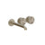 Gessi 66090 Origini Trim Parts Only Wall-Mounted Washbasin Mixer Trim, Without Waste