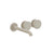 Gessi 66090 Origini Trim Parts Only Wall-Mounted Washbasin Mixer Trim, Without Waste