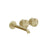 Gessi 66090 Origini Trim Parts Only Wall-Mounted Washbasin Mixer Trim, Without Waste