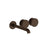 Gessi 66090 Origini Trim Parts Only Wall-Mounted Washbasin Mixer Trim, Without Waste