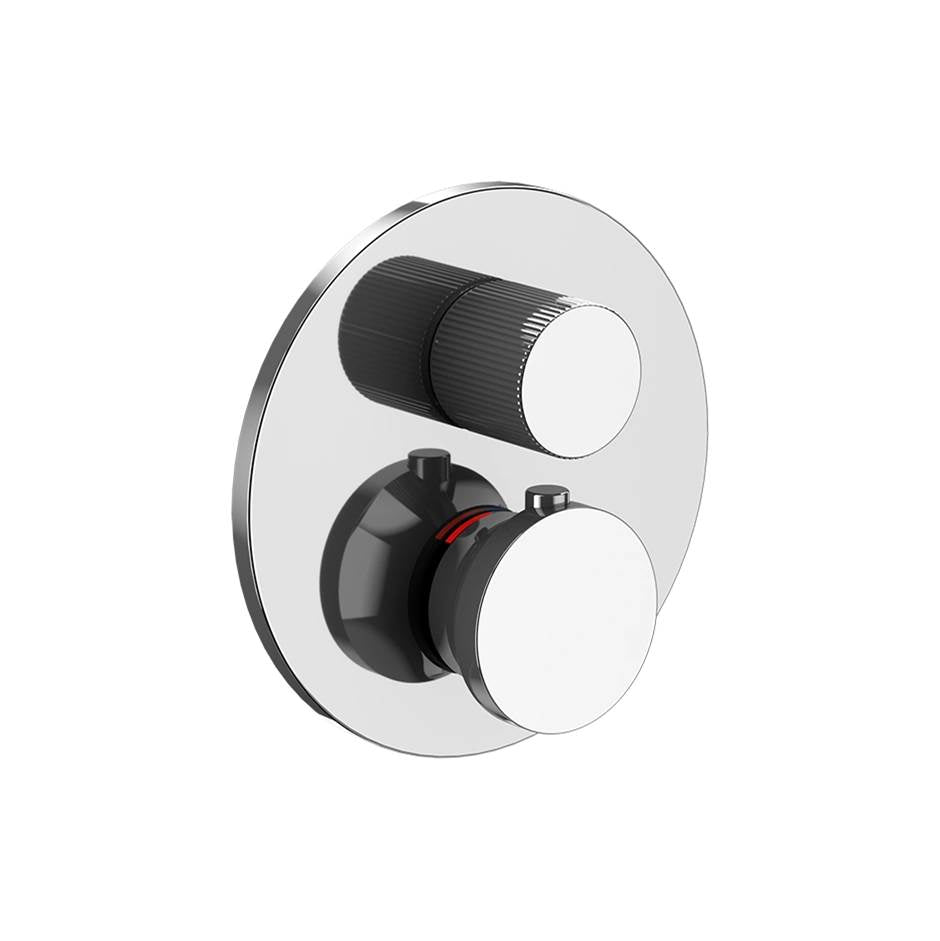 Gessi 66135 Origini Trim Parts Only External Parts For 2-Way Diverter Thermostatic and Volume Control - Parent