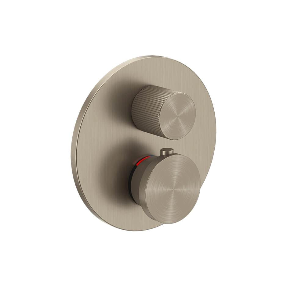 Gessi 66137 Origini Trim Parts Only External Parts For 3-Way Diverter Thermostatic and Volume Control