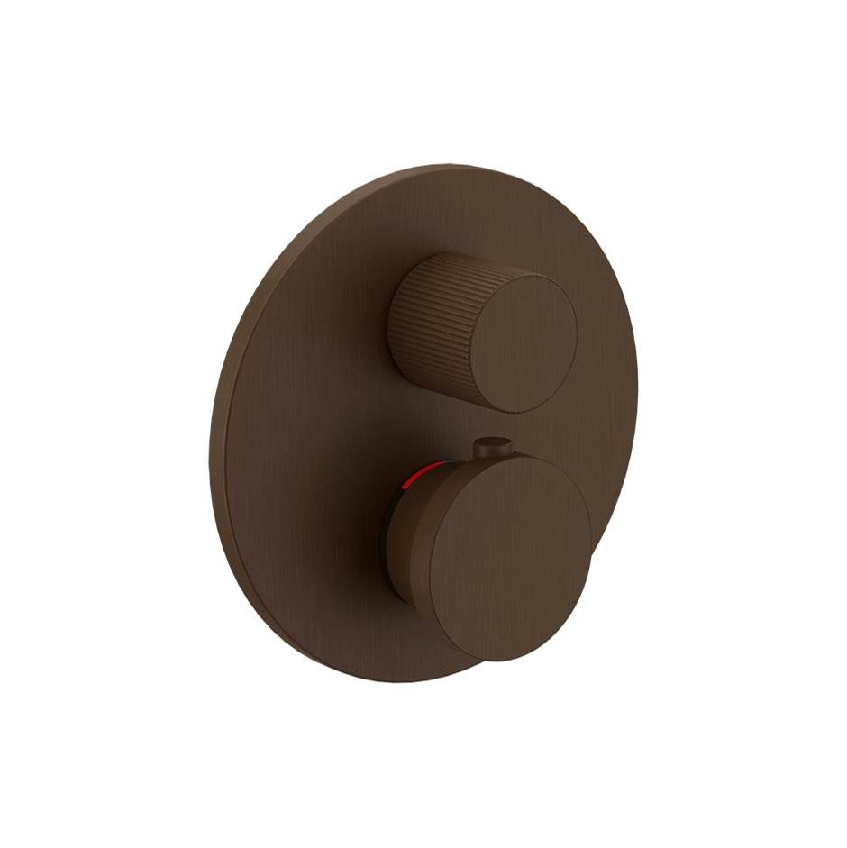 Gessi 66137 Origini Trim Parts Only External Parts For 3-Way Diverter Thermostatic and Volume Control