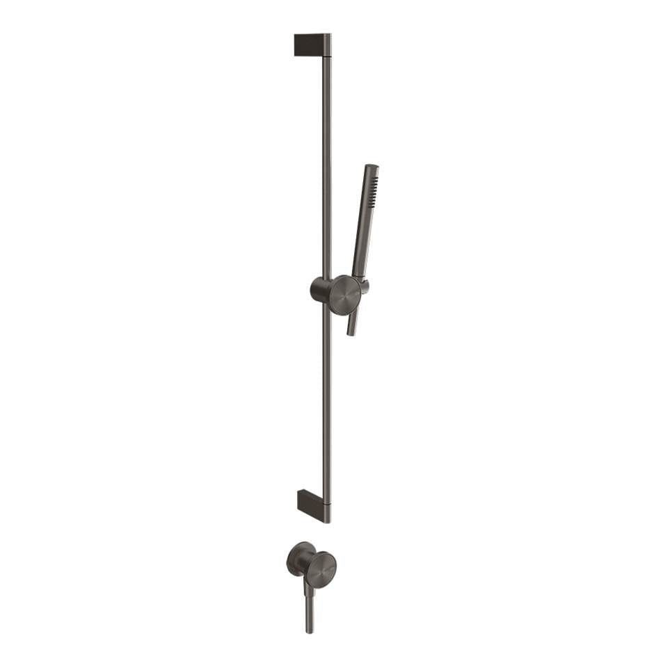 Gessi 66142 Origini Handshower and Adjustable Sliding Rail Set