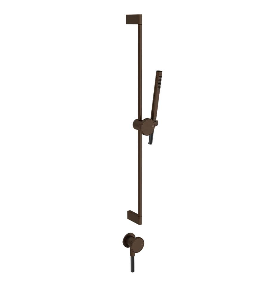 Gessi 66142 Origini Handshower and Adjustable Sliding Rail Set