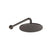 Gessi 66148 Ventaglio Wall-Mounted Adjustable Shower Head With Arm.