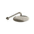 Gessi 66148 Ventaglio Wall-Mounted Adjustable Shower Head With Arm.