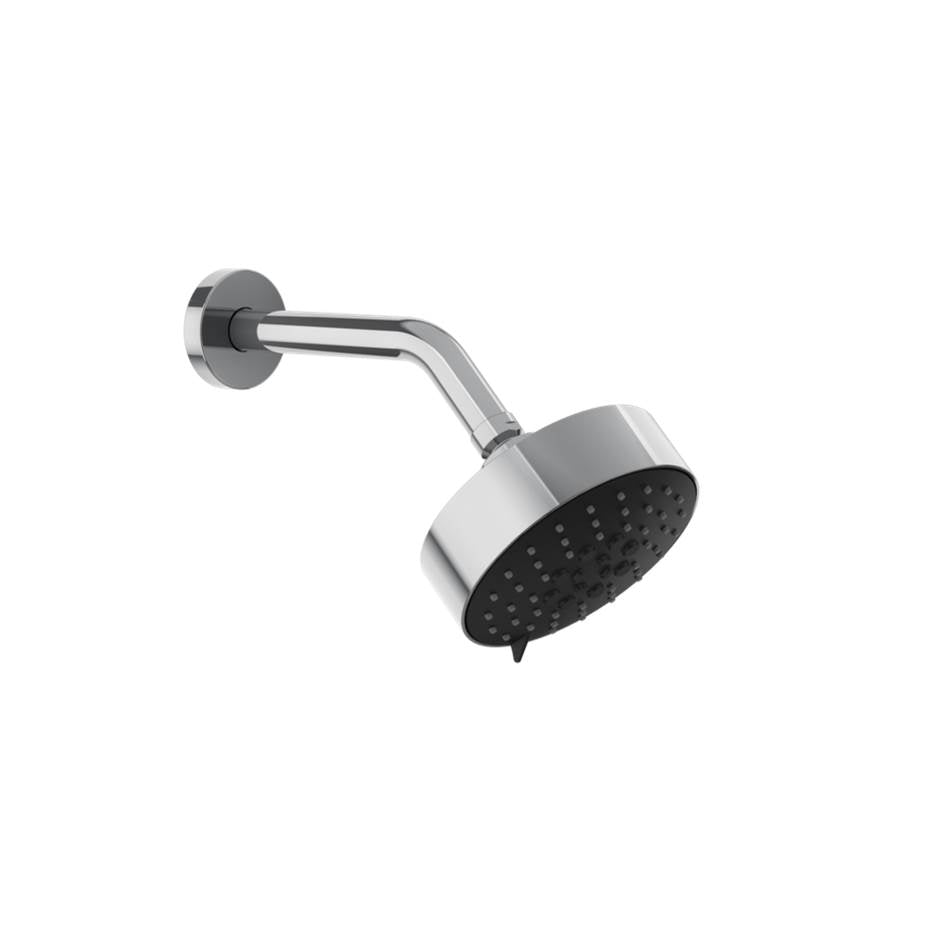 Gessi 66158 Origini Wall-Mounted Adjustable Multi-Function Shower Head With Arm: