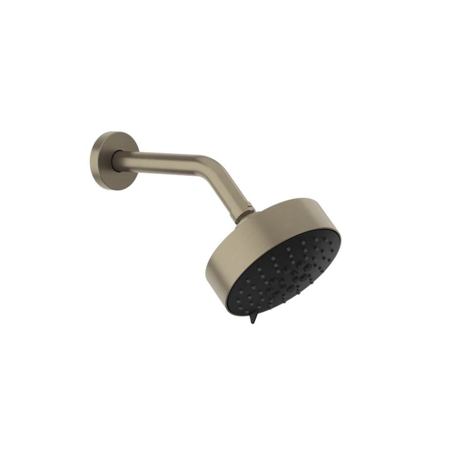Gessi 66158 Origini Wall-Mounted Adjustable Multi-Function Shower Head With Arm: