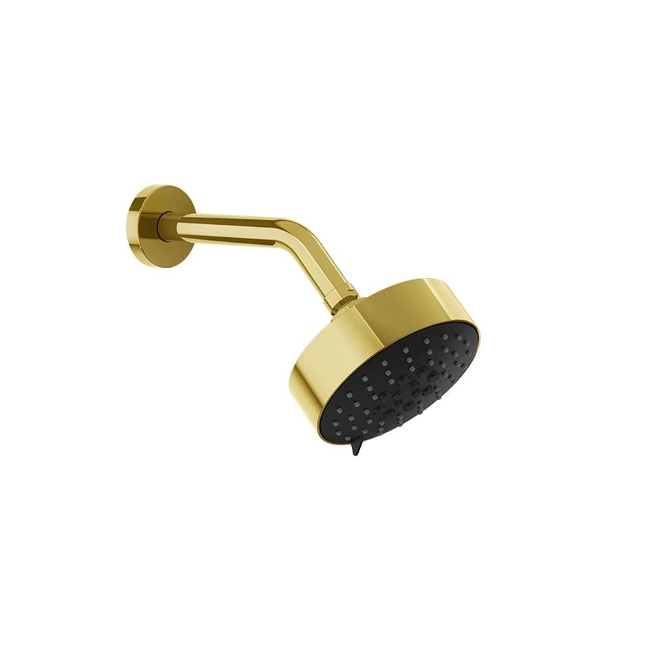 Gessi 66158 Origini Wall-Mounted Adjustable Multi-Function Shower Head With Arm: