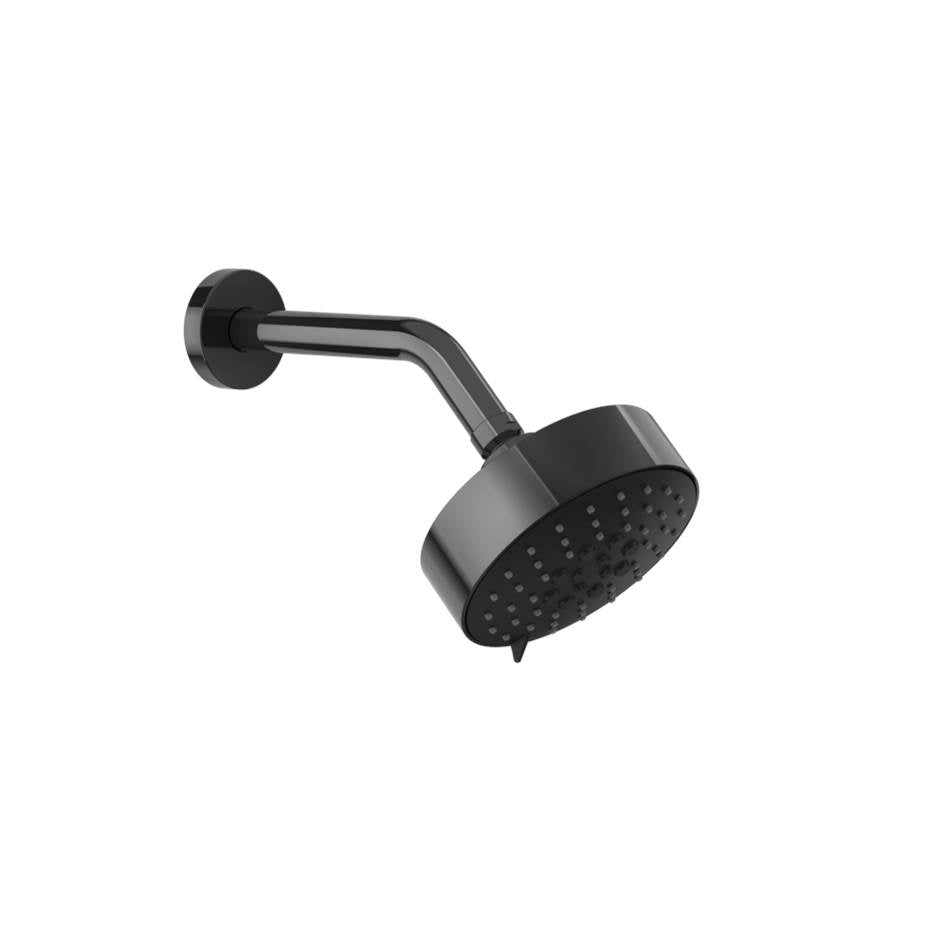 Gessi 66158 Origini Wall-Mounted Adjustable Multi-Function Shower Head With Arm: