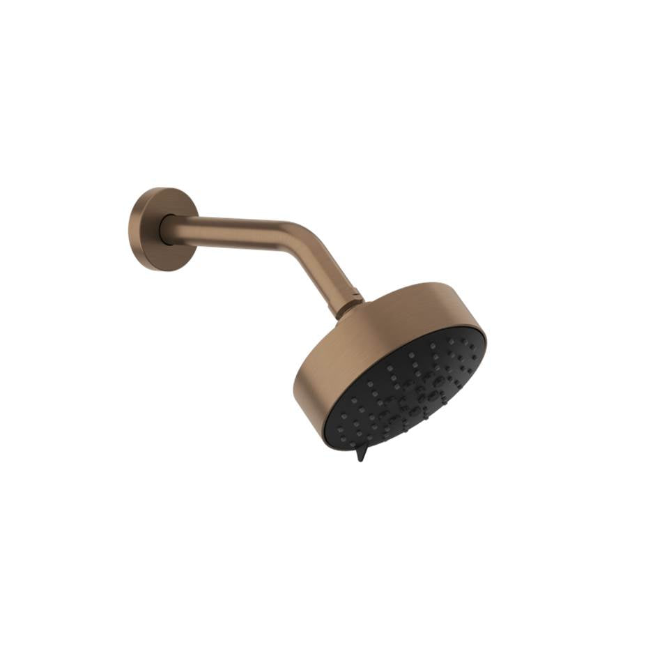 Gessi 66158 Origini Wall-Mounted Adjustable Multi-Function Shower Head With Arm: