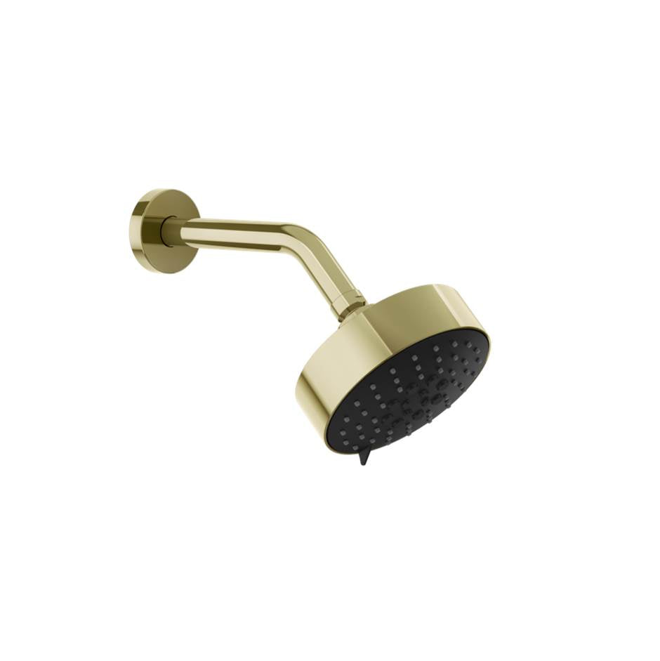Gessi 66158 Origini Wall-Mounted Adjustable Multi-Function Shower Head With Arm: