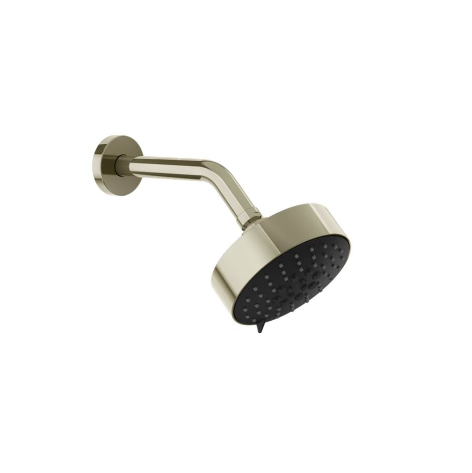 Gessi 66158 Origini Wall-Mounted Adjustable Multi-Function Shower Head With Arm: