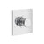 Gessi 66172 Origini Trim Parts Only External Parts For Single Exit Pressure - Parent