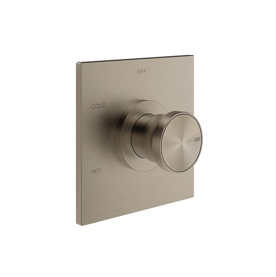 Gessi 66172 Origini Trim Parts Only External Parts For Single Exit Pressure