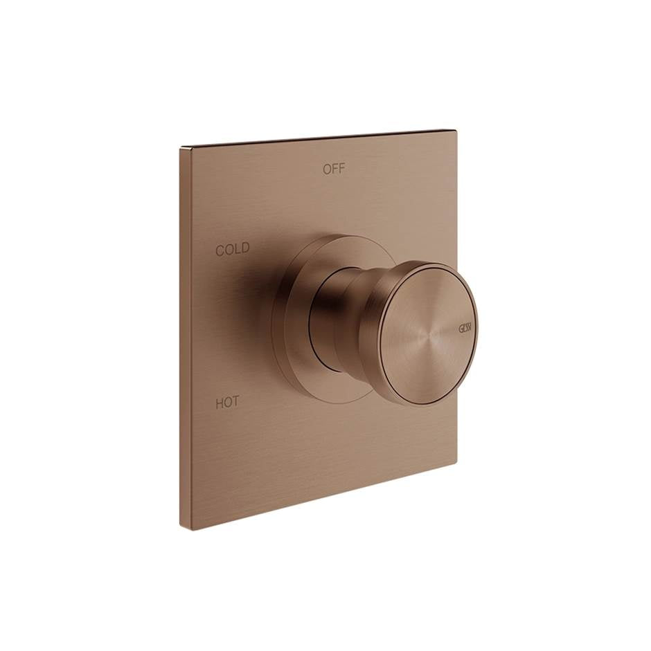 Gessi 66172 Origini Trim Parts Only External Parts For Single Exit Pressure