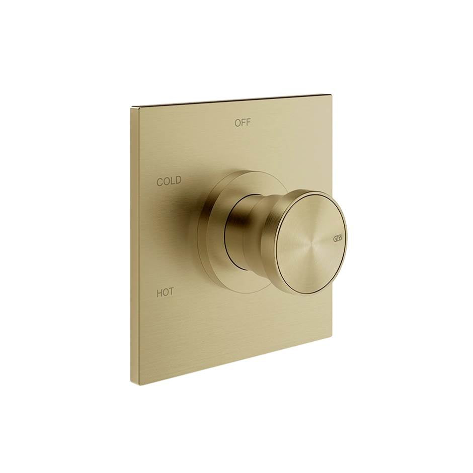 Gessi 66172 Origini Trim Parts Only External Parts For Single Exit Pressure