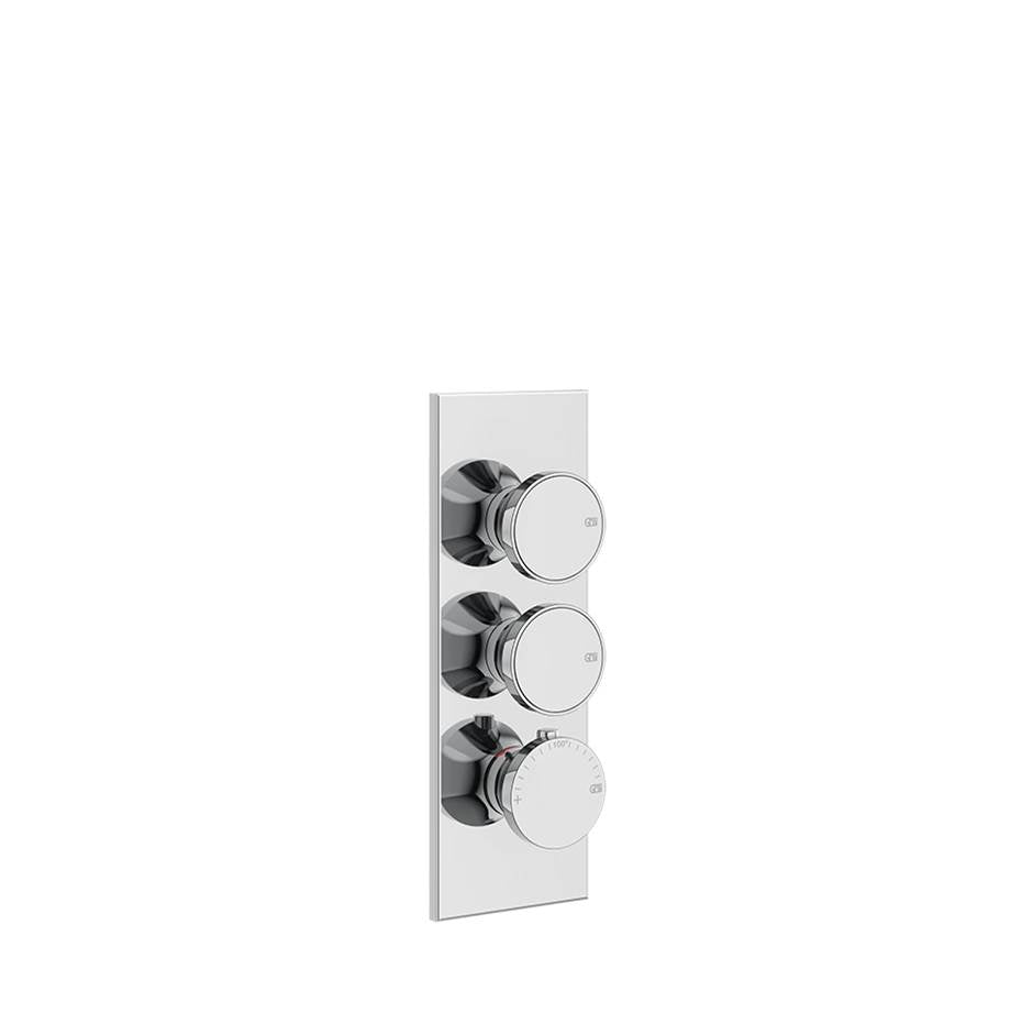 Gessi 66200 Origini Trim Parts Only External Parts For Thermostatic With 2 Volume Controls - Parent