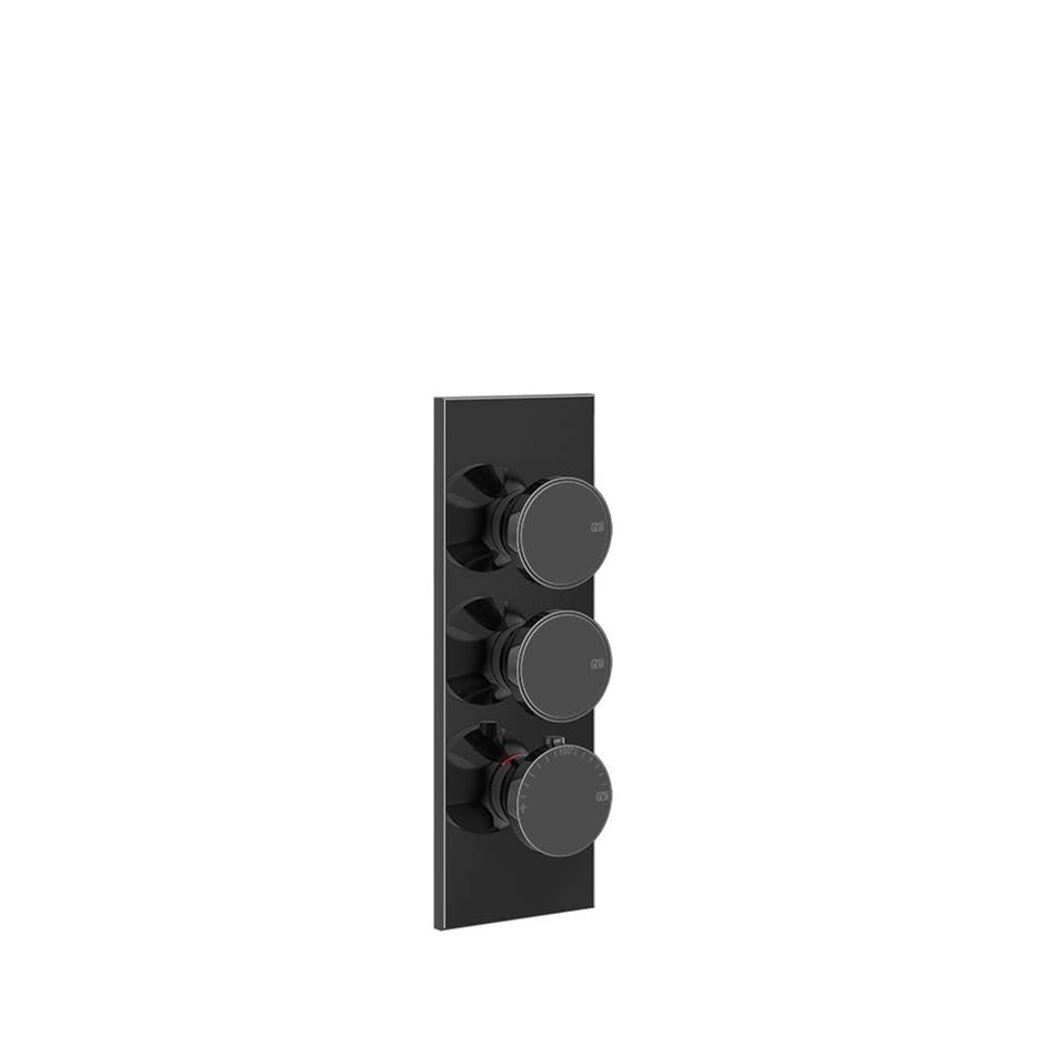 Gessi 66200 Origini Trim Parts Only External Parts For Thermostatic With 2 Volume Controls