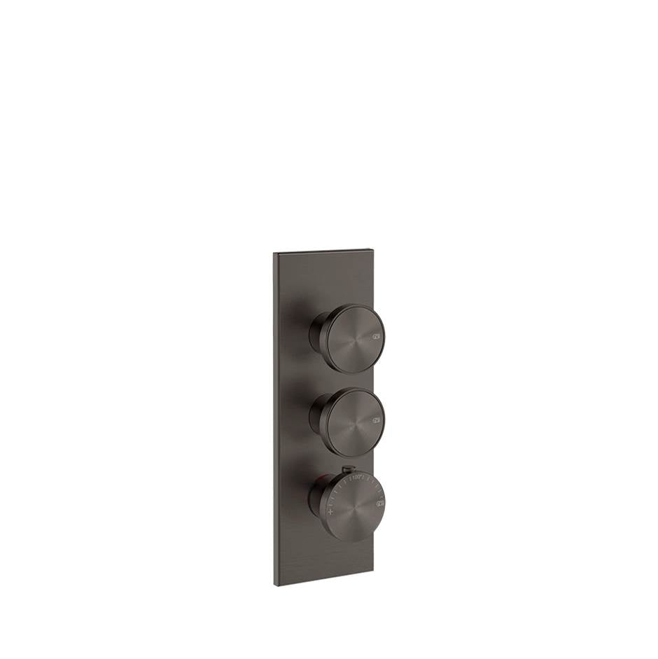 Gessi 66200 Origini Trim Parts Only External Parts For Thermostatic With 2 Volume Controls