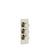 Gessi 66200 Origini Trim Parts Only External Parts For Thermostatic With 2 Volume Controls
