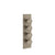 Gessi 66204 Origini Trim Parts Only External Parts For Thermostatic With 3 Volume Controls