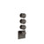 Gessi 66206 Origini Trim Parts Only External Parts For Thermostatic With 3 Volume Controls