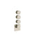 Gessi 66206 Origini Trim Parts Only External Parts For Thermostatic With 3 Volume Controls